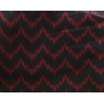 thumbnail image 4 of oneOone Georgette Viscose Tissu Imprimé Chevron Ikat 1 Yard 42 Inch Wide, 4 of 4