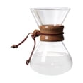 thumbnail image 1 of jifeng 14 Pour Over Coffee Maker High Heat Resistant Pour Over Coffee Dripper Glass Coffee Pot 400ml No, 1 of 9