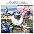 thumbnail image 3 of 2 Sets Bike Trailer Hitch Coupler Bike Trailer Attachment Adapter Bike Supplies, 3 of 6
