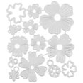 thumbnail image 1 of Cutting Die Flower Shape Embossing Paper Die Card Making Cut Die Diy Flower Cue Die, 1 of 9