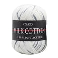 thumbnail image 1 of Birdeem Colorful Hand Knitting 50G Knitting Crochet Milk Soft Baby Cotton Wool Yarn, 1 of 10