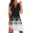 thumbnail image 5 of Ketyyh-chn99 Robes d'Invitée de Mariage pour Femmes Robe Maxi Décontractée Robes T-shirt à Manches Longues Robe Bohème de Plage Blanc,m, 5 of 5