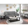 thumbnail image 2 of Picket House Furnishings Evie White Top End Table, 2 of 8