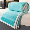 thumbnail image 3 of Cozy Blankets and Throws Cozy Flannel AirConditioner Blanket - High-Density For Ultimate Flannel Blanket Throw, 3 of 6