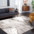 thumbnail image 3 of SAFAVIEH Craft Paul Abstract Marble Area Rug, 3 of 7