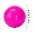 thumbnail image 3 of Hot Pink Thick Plastic Inflatable Play Balls For Kids Ball Pit Sensory Toys 100 Pieces, 3 of 7