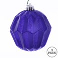 thumbnail image 2 of Vickerman MC190866D Boule Facettée Pailletée Violette 5 Po. - 3 par Sac, 2 of 3