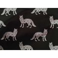 thumbnail image 4 of oneOone Cotton Poplin Fabric Fox Block Printed Fabric 1 Yard 42 Inch Wide, 4 of 4