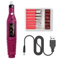 thumbnail image 1 of Electric Nail Drill Professional Manicure Pedicure Tool with 6PCS Nail Drill Bit, 1 of 3