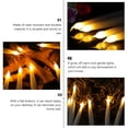 thumbnail image 3 of Minkissy 6Pcs Pillar Candles for Holiday Decorations with ABS Material, 3 of 8