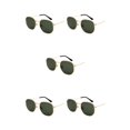 thumbnail image 3 of relayinert Fashionable Polarized Lens Small Square For Trendy Style Materials gold  blackish green 5Set, 3 of 6