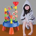 thumbnail image 2 of MesaSe Ensemble de Table de Plage avec Entonnoir à Roue Aquatique, Jeu d'Été pour la Plage, Ensemble de Jouets pour Enfants, 2 of 11