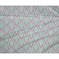 thumbnail image 4 of oneOone Polyester Lycra Fabric Argyle Geometric Printed Fabric 1 Yard 56 Inches Wide, 4 of 4