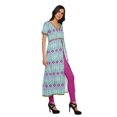 thumbnail image 3 of Moomaya Robe Kurti Longue Indienne Imprimée en Coton Tunique Robes pour Femmes, 3 of 6