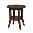 thumbnail image 3 of Liberty Furniture Ventura Boulevard Brun Foncé Table d'Appoint Ronde, 3 of 7
