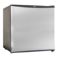 thumbnail image 1 of Koolatron Stainless Steel Compact Fridge with Freezer, 1.6 Cubic Feet, Modern Mini Fridge for Home & Office, 1 of 8