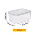thumbnail image 1 of zanvin Storage Containers ,Holiday Gifts,Refrigerator Storage Box, Large Capacity Transparent And Fresh Storage Box, Kitchen Storage Sealed Jar, Fruit And Vegetable Food Sorting And Storage, 1 of 2