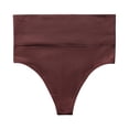 thumbnail image 1 of B91xZ Culotte String pour Femmes Invisible Sans Coutures Bikini Culotte Couvrance Demi-Dos, Violet G, 1 of 2