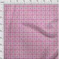 thumbnail image 3 of oneOone Silk Tabby Fabric Check Ikat Fabric Prints By Yard 42 Inch Wide, 3 of 4