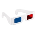 thumbnail image 2 of Amdohai 4 Pcs Lunettes en Carton 3D Anaglyphe Rouge et Cyan Lunettes Carte Blanche pour Visionnement 3D, 2 of 8