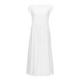 thumbnail image 4 of Meichang Robes en Coton et Lin pour Femmes Grande Taille Robe d'Été Soleil Décontractée Sans Manches Robes Tunique Ample Débardeur Robe de Plage Robes Maxi Fluides avec Poches, 4 of 5