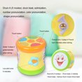 thumbnail image 2 of Two-side Dynamic Baby Drum, Rolling Educational Musical Drum Toy with Colorful Light, 2 of 7