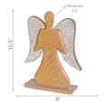 thumbnail image 3 of Wooden Beaded Angel Décor (White), 3 of 3