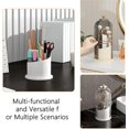 thumbnail image 4 of Concealed Toothbrush Holder, 360° Rotating Bathroom Waterproof Dustproof Toothbrush Holder, Hidden Toothbrush Holder with Sliding Cover, for Bathroom, Makeup Organizer (3Pcs), 4 of 8