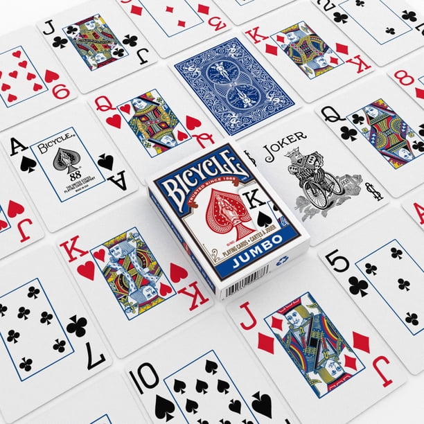 Cartes à jouer Bicycle Jumbo Index - Walmart.ca
