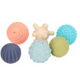thumbnail image 3 of Ccdes Soft Sensory Ball,Textured Sensory Ball Set,6pcs Baby Textured Sensory Ball Set Children Portable Soft Multicolor Squeeze Ball Toy 6 Month+, 3 of 8