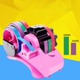 thumbnail image 4 of WHEANG Ruban Adhésif à Double Face, Découpe en Rouleaux Multiples, Distributeur de Ruban Thermique pour Sublimation, pour Machine de Colle de Ruban de Transfert Thermique, A Multicolore, 4 of 4