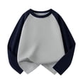 thumbnail image 1 of Chandails à Manches Longues Raglan pour Tout-Petits, Enfants, Bébés Filles et Garçons, T-Shirt de Baseball, Hauts, 1 of 3