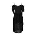 thumbnail image 3 of goowrom Robe d'Halloween pour Femmes, Col Bateau Épaules Dénudées une Pièce, 3 of 9