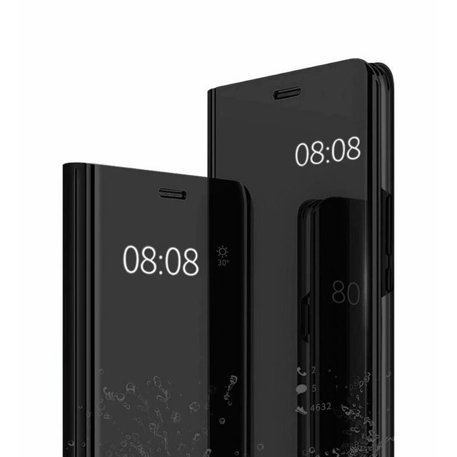 Samsung Galaxy S9 Plus Mirror Case Metal Flip Stand Phone Cover Full Protective Case for Samsung Galaxy S9 Plus