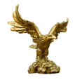 thumbnail image 1 of jifeng Sculpture d'Aigle Moderne Ornement de Collection Artisanat Figurine d'Animal Décorative pour Petit, 1 of 9
