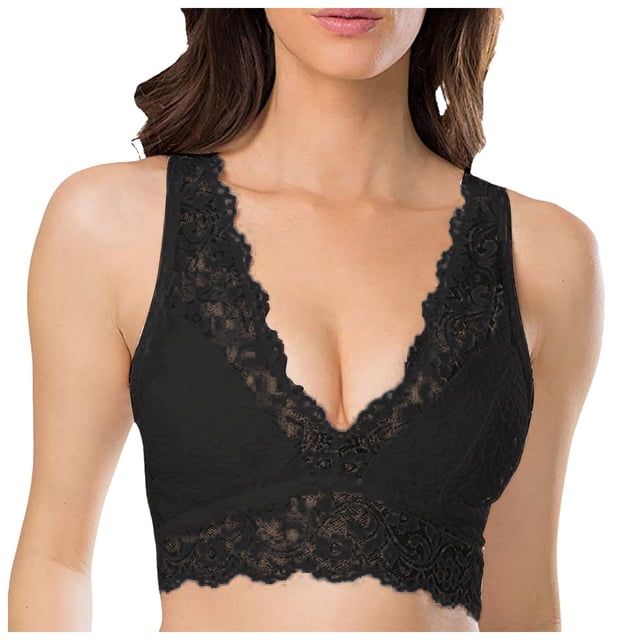MIASHUI Bras for Women Lace Bra No Underwire Back Underwear