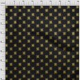thumbnail image 3 of oneOone Polyester Lycra Fabric Floral Block Printed Fabric 1 Yard 56 Inch Wide, 3 of 4
