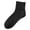 Black, variant on B91xZ Crew Cut Work Socks for Men Moisture-Wicking with Odor Control,Gray One Size