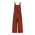 thumbnail image 5 of zanvin Pantalons pour Femmes, Liquidation Combinaison Sans Manches à Bretelles Décontractée Mode Été Unie, 5 of 5