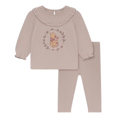 Disney Winnie The Pooh 2-piece Baby Girls' Top and Legging Set