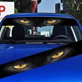 thumbnail image 2 of Amdohai Car Front Windshield Sticker, Rear Block Sunshade Sticker Decoration 3D Stereoscopic Cat Eye Car Sticker Car Decoration Stickers, 2 of 8