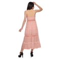 thumbnail image 3 of Moomaya Robe Longue Maxi Imprimée pour Femmes Sans Manches à Col en V Décontractée Évasée Kurta, 3 of 6