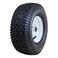 thumbnail image 1 of Marathon 13 x 5.00-6, 3" Centered Hub Pneumatic Riding Lawn Mower Front Tire, 1 of 5