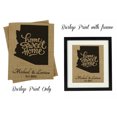 thumbnail image 1 of Darling Souvenir Home Sweet Home Burlap Print Wall Decor Arizona State Map Personalized Housewarming Gift-Burlap Print Only(11 x 14 Inches), 1 of 3