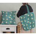 thumbnail image 5 of Soimoi Green polyester Crepe Fabric Text & Tacos Food Fabric Prints By Yard 52 Inch Wide, 5 of 5
