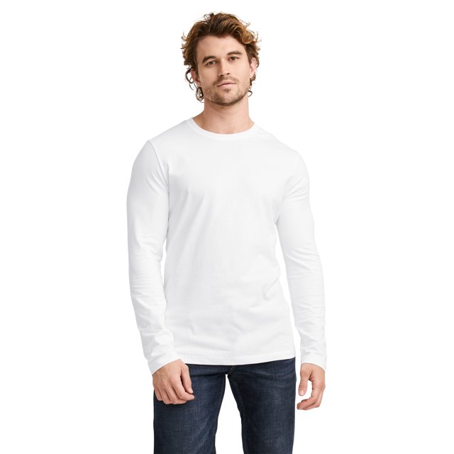 Jockey T-Shirt à Manches Longues à Col Ras du Cou Made2Fit pour Hommes