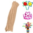 thumbnail image 3 of D 100Pcs Fluffy Pipe Cleaners Diy Craft Set For Arts Decorations Candy Color Twistable Wires Handmade Flower Materials Design D Plastic #KSzlt, 3 of 5