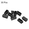 thumbnail image 3 of Unique Bargains Plastic Plug End Caps 30mm x 15mm Rectangular Furniture Table Chair Legs 30Pcs, 3 of 5
