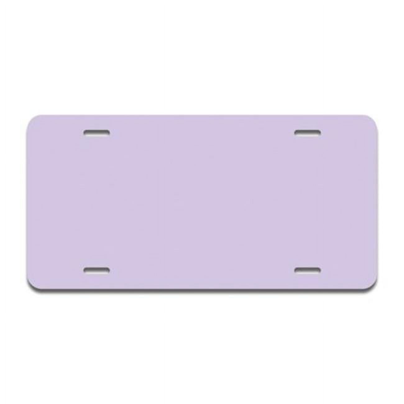 SignMission A-LP-03-516 Plaque d'Immatriculation en Aluminium - Lilas Uni