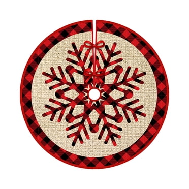 Christmas Ornaments Christmas Tree Skirt Printed Tree Skirt Home Christmas Tree Decoration